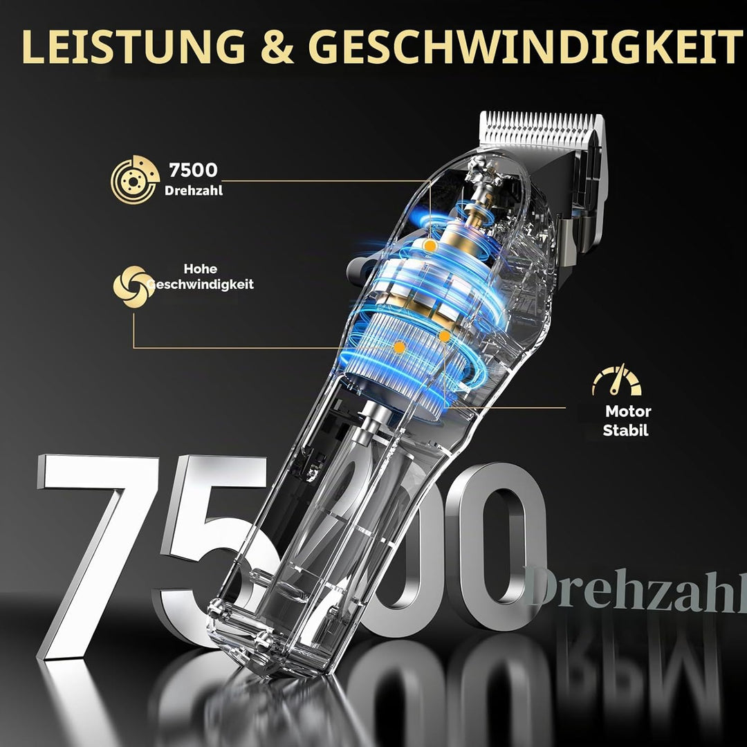 Singhere Haarschneidemaschine - Schnurloser Zero-Gap Trimmer für Männer, professionelles Trimmer-Set