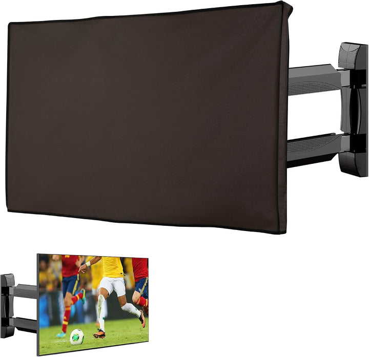 kwmobile 43" TV Outdoor TV Abdeckung - Fernseher Hülle Bildschirmschutz - Schutzhülle wetterfest - C