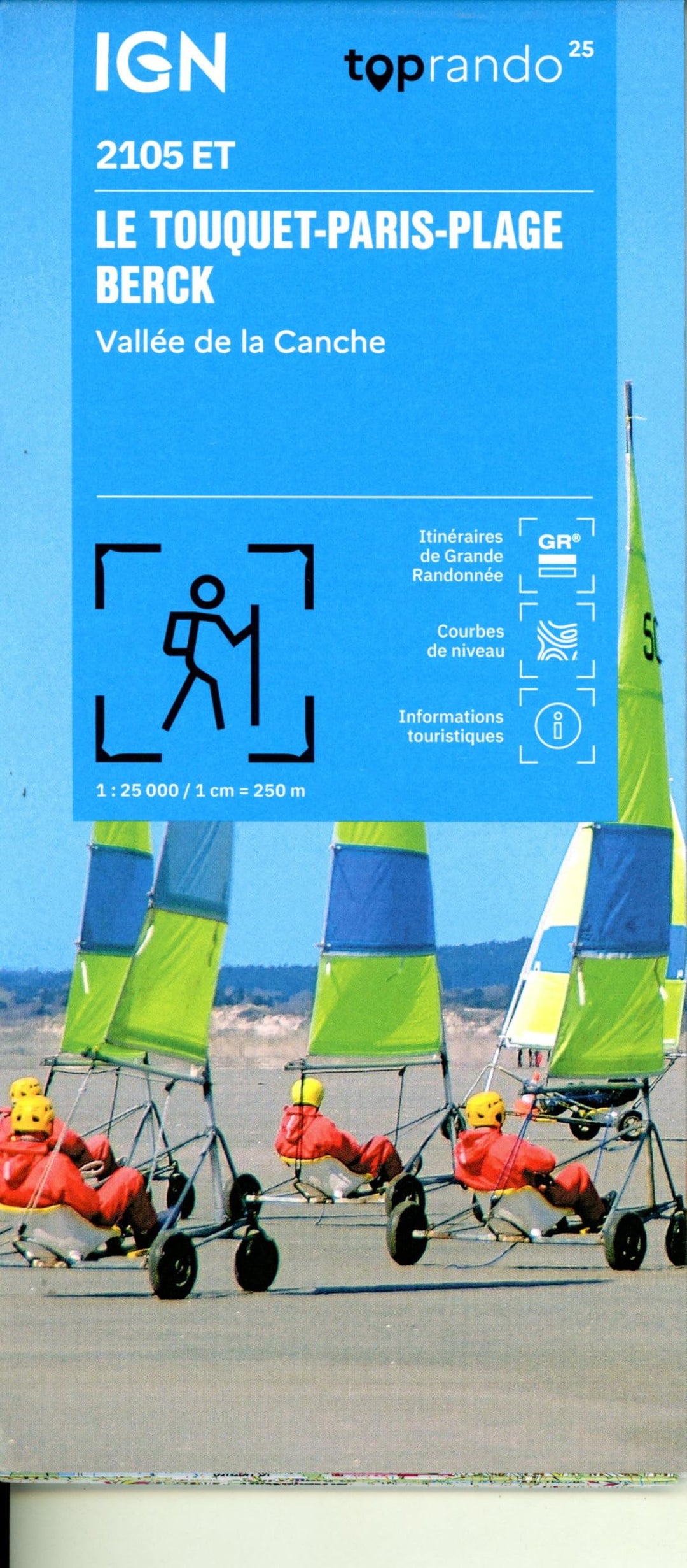 2105ET Touquet-Parise (TOP 25), Karte