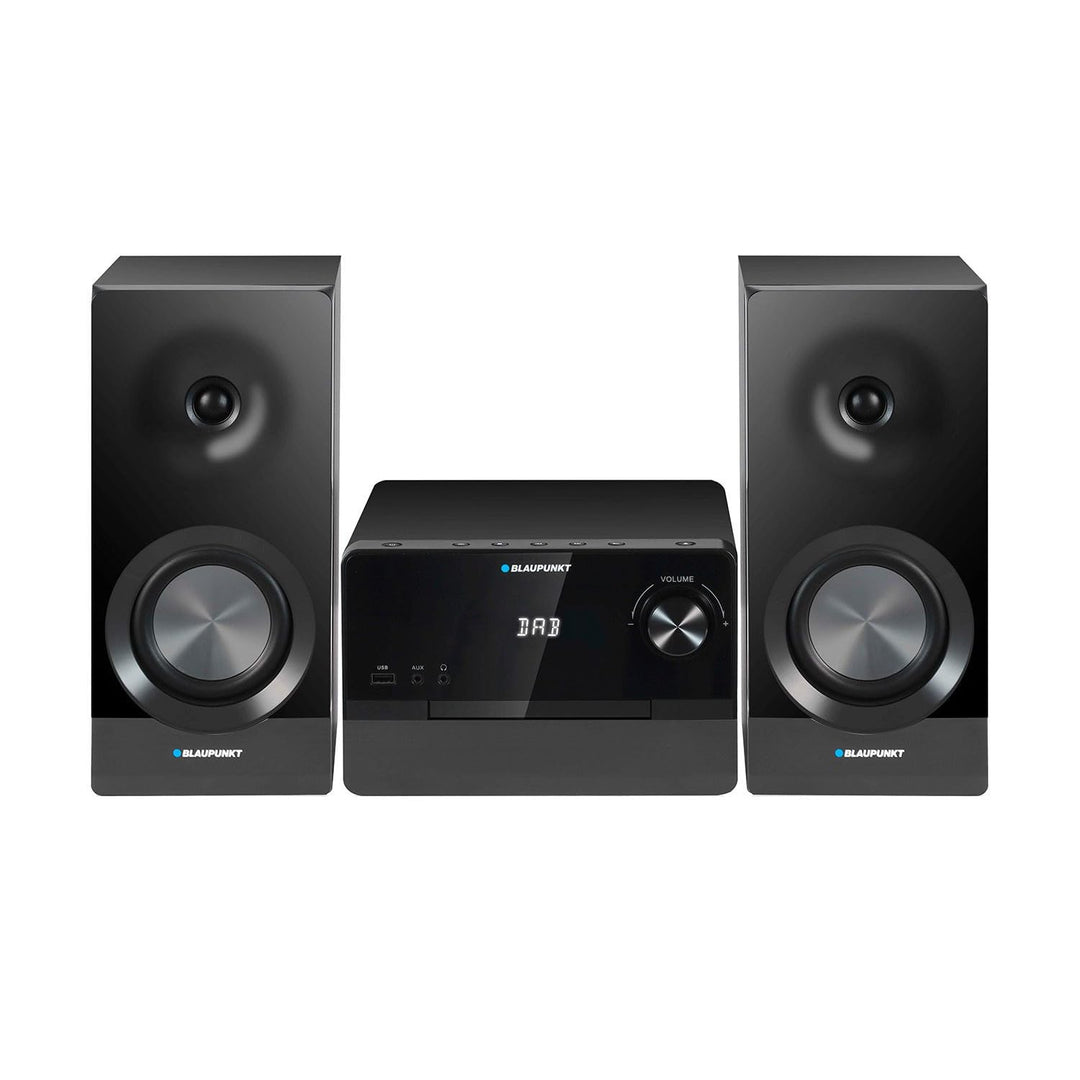Blaupunkt MS49DAB Micro Stereo Installation mit DAB+ Bluetooth HDMI ARC CD USB FM Radio 100W RMS Opt