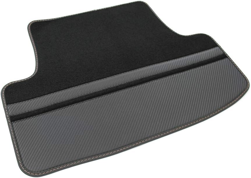 Seat 576863011BLOE Textil Fussmatten Cupra Stoffmatten 4X Premium Matten Schwarz/Kupfer
