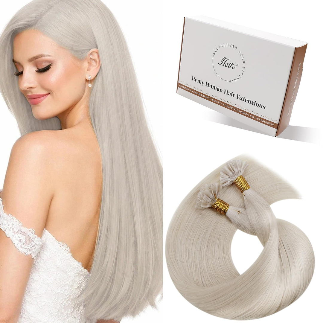 Hetto Blond Bonding Echthaar Extensions Keratin Echthaar Extensions Bondings Remy Bonding Extensions