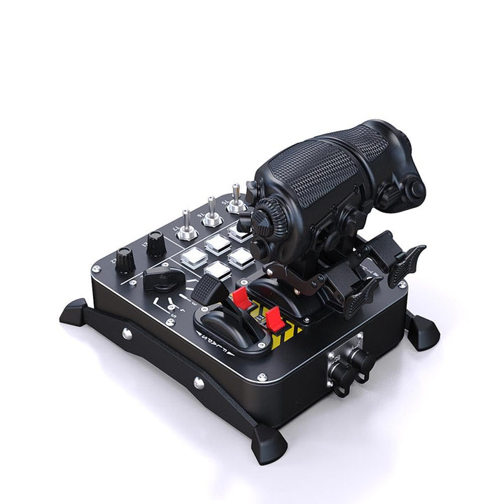 VIRPIL Controls - MongoosT-50CM3 Throttle (Doppelmotor-Schubregler mit einstellbaren Rastungen, auth