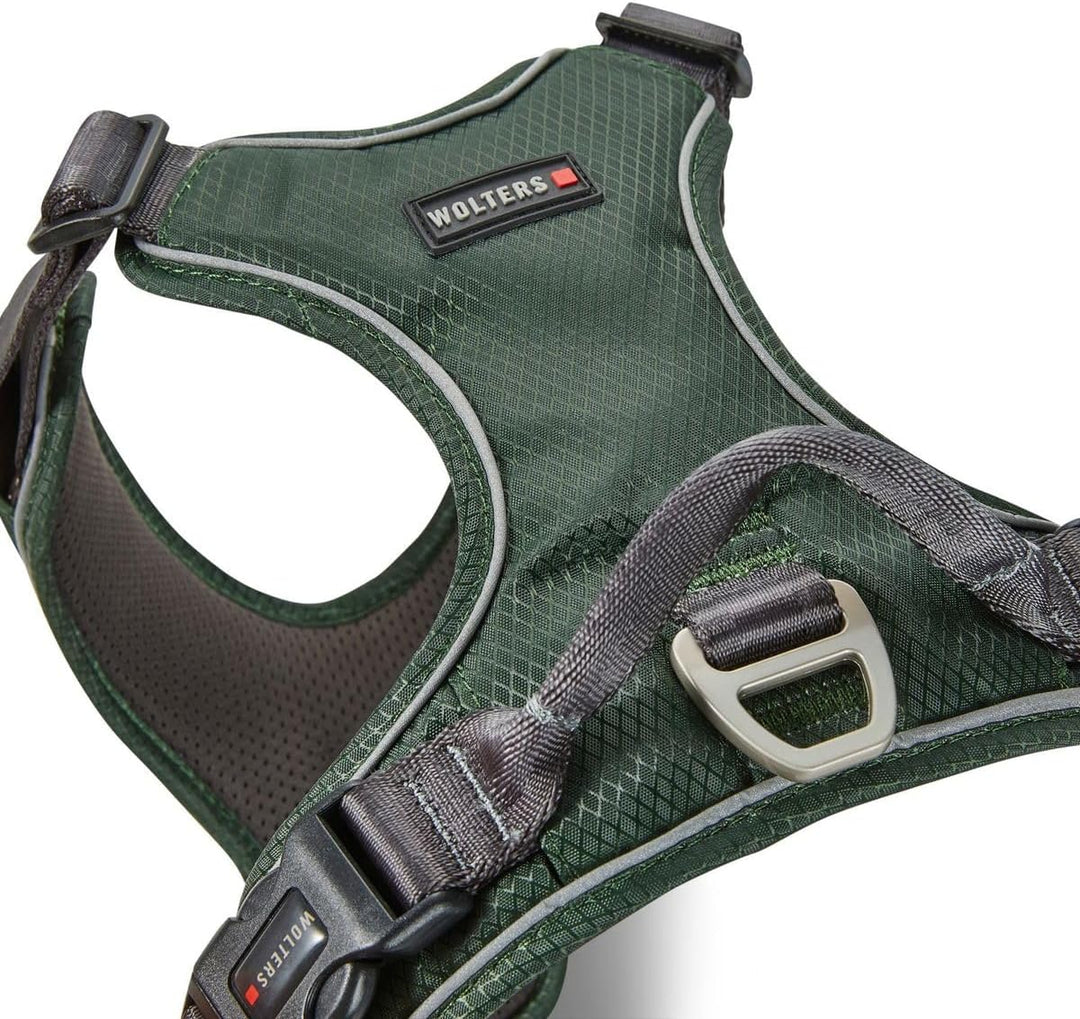 Wolters Geschirr Active Pro Comfort, Grösse:70-85 cm, Farbe:grün/anthrazit 70 - 85 cm grün/anthrazit