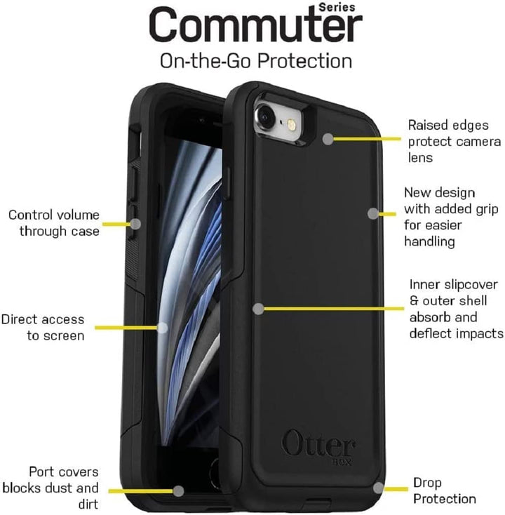 OtterBox Commuter Series Schutzhülle für iPhone SE (3. und 2. Generation) und iPhone 8/7 (nur in Ein