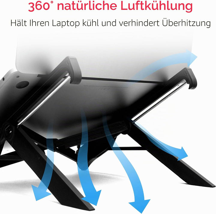 NEXSTAND K7 Lite 2019 Laptop-Ständer, klappbar, ergonomisches Design, für Laptops (10-18.4 Zoll) und