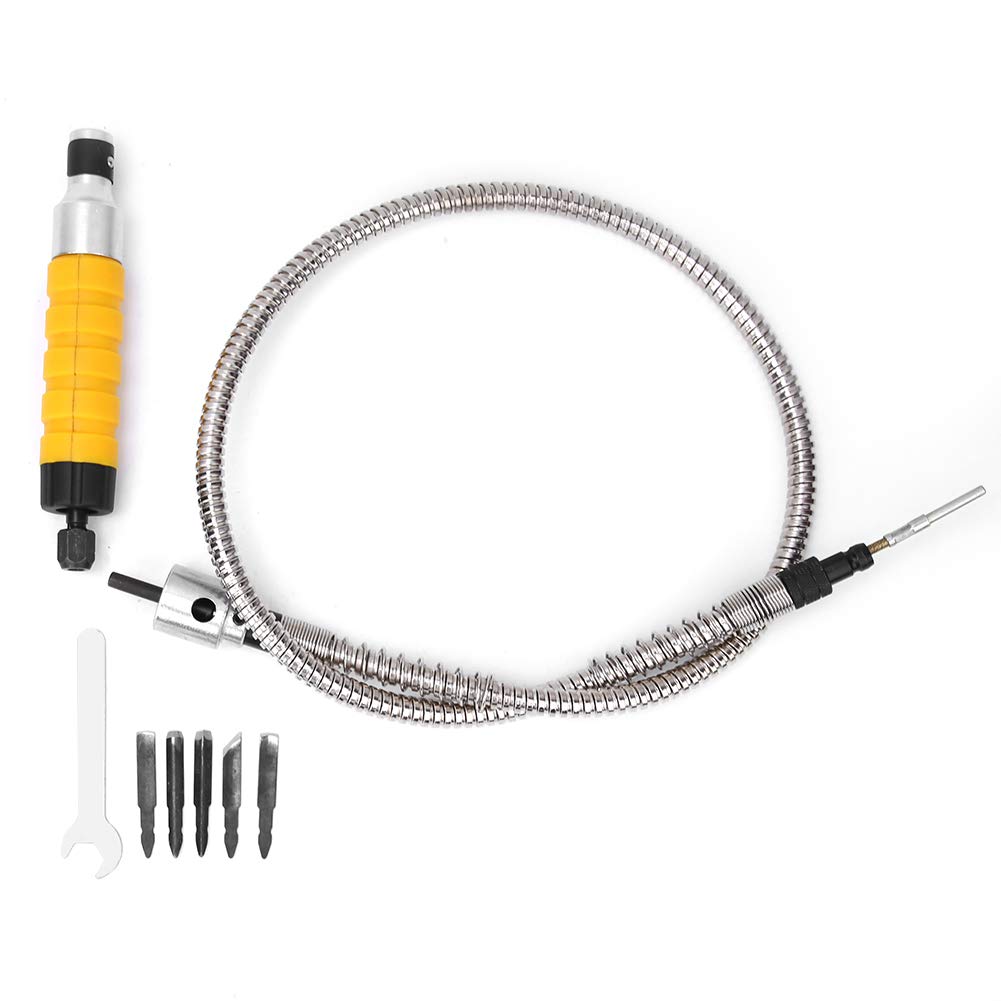 Holzschnitzerei-Meissel, 5 Spitzen Holzmeissel-Kit Elektrischer Holzmeissel-Schraubenschlüssel mit f