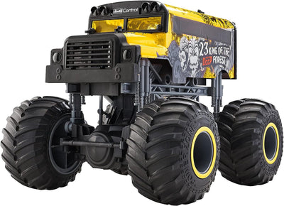 Revell 24557 King of The Forest Gelb-Schwarz 1:16 RC Modellauto Elektro Monstertruck RTR 2,4GHz Schu