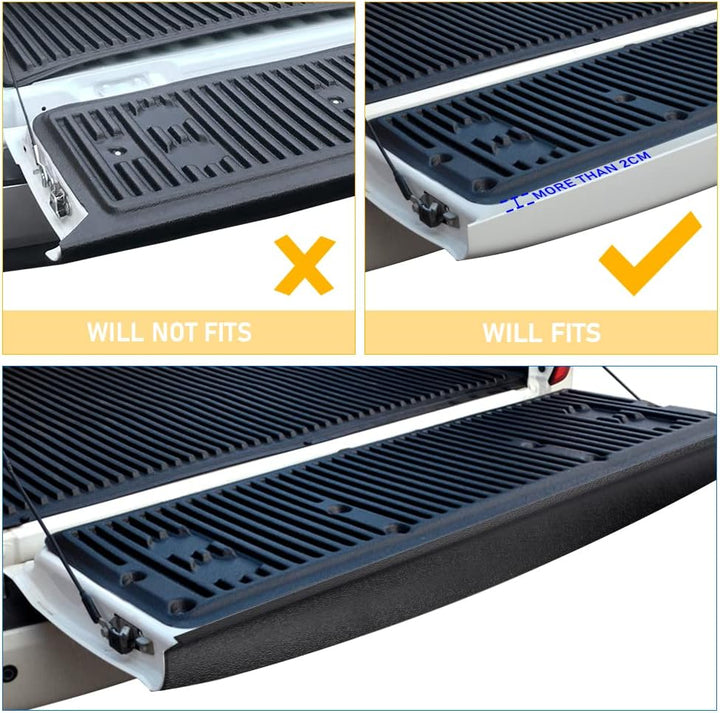 JHCHAN Heckklappen Ladekantenschutz Abdeckung für Mitsubishi L200 Triton 2019 2020 2021 2022 2023 Pi