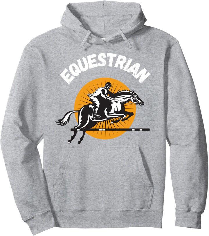 Equestrian Reitsport für Reiter und Reiterin Mädchen Pferde Pullover Hoodie