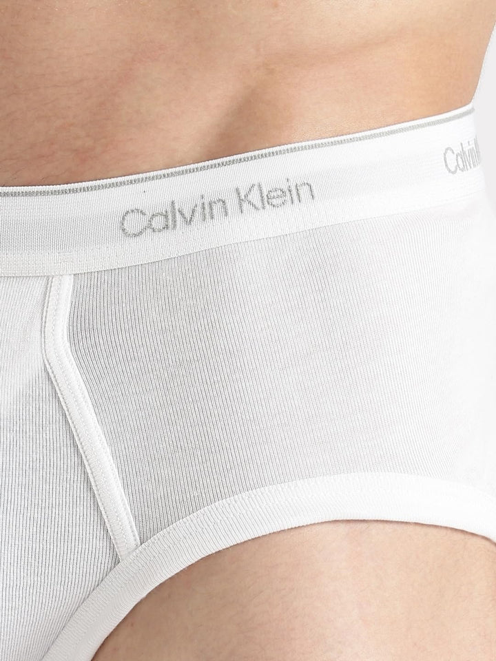 Calvin Klein Herren 3er Pack Unterhosen Hip Briefs Unterwäsche M 3 Weiss, M 3 Weiss