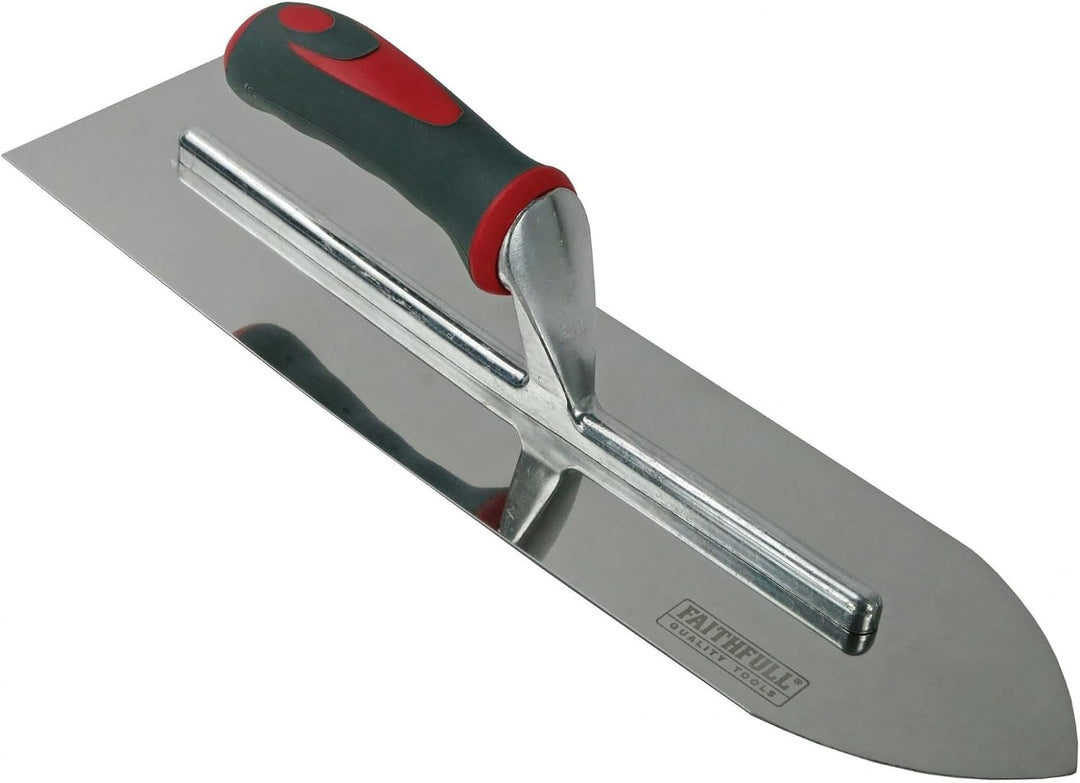 Faithfull - Gipser Stainless Glättkelle Softgriff - FAISGFTSS