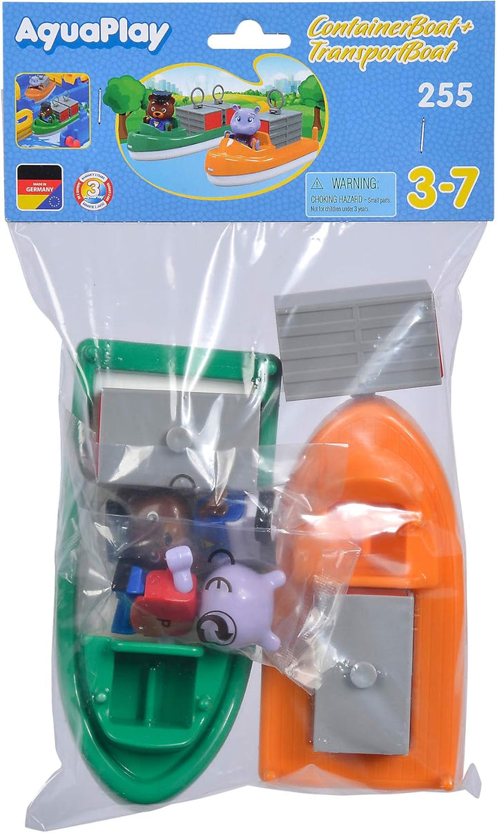 AquaPlay 255 Container- & Transportboot - Zubehör für AquaPlay Wasserbahnen oder für die Badewanne,