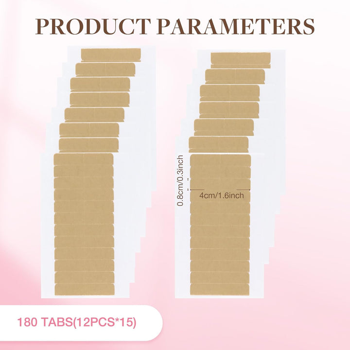 GOO GOO Hair Extensions Tape Tabs Double Sided Adhesive Replacement Professional Strong No-Residue T