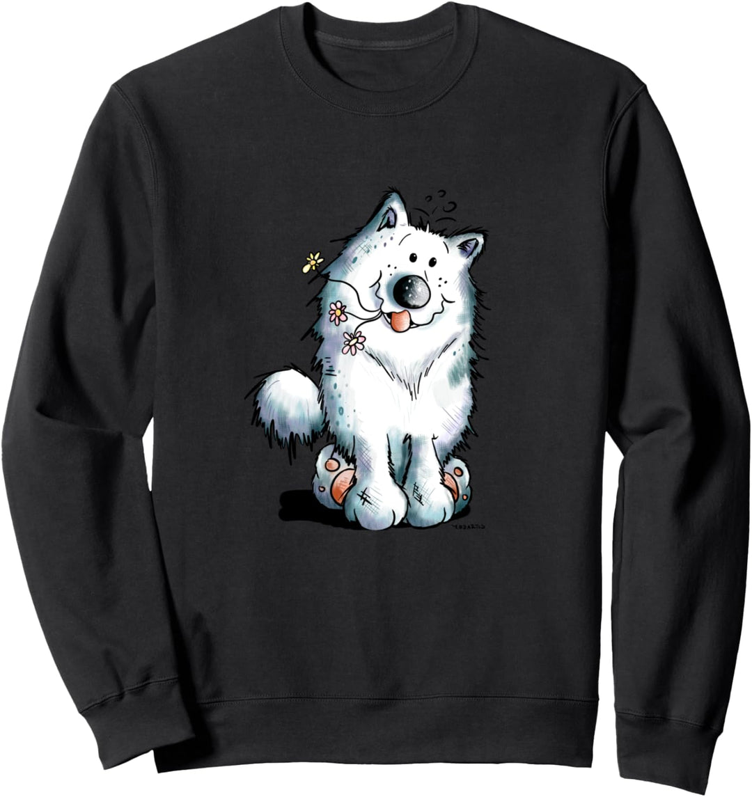 Süsser Samojede Hund Samojeden Geschenk für Hundefreunde Sweatshirt