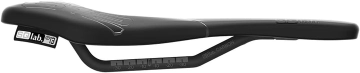 SQlab Sattel 612 Ergowave Carbon Fahrrad 14 cm Schwarz, 14 cm Schwarz