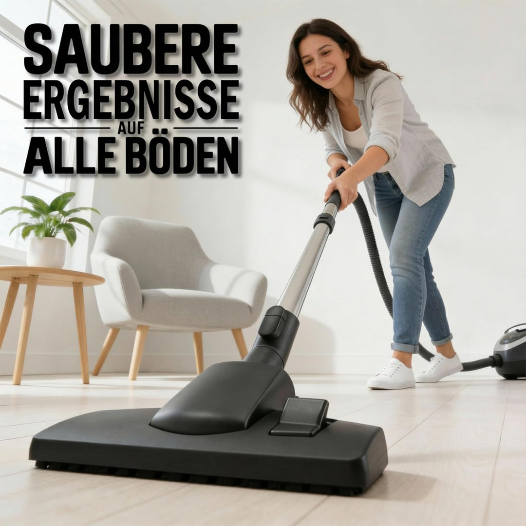DeClean Bodendüse Bürste kompatibel mit Miele Staubsauger C1, C2, C3, Complete, Compact, Classic, S8