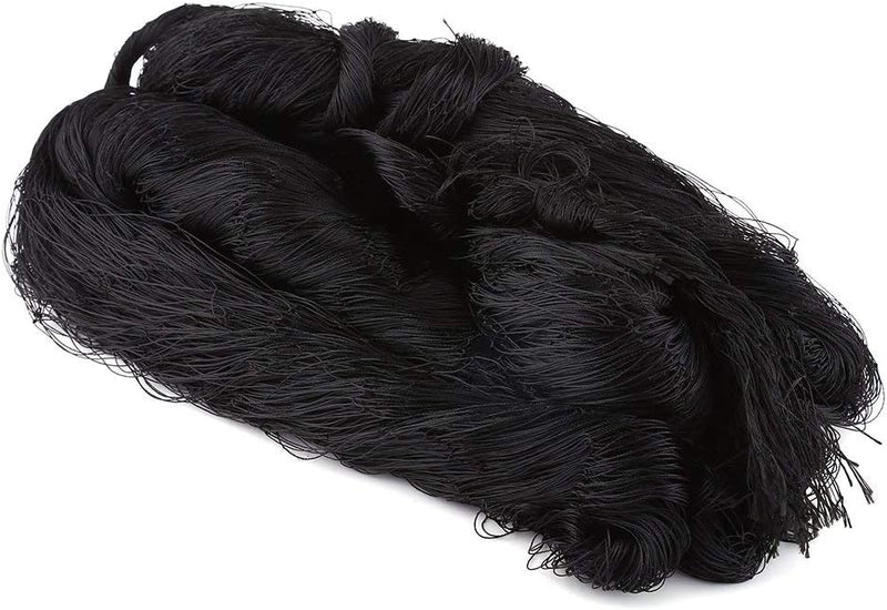 Zerone Vogelnetz, 7,6 x 15,2 m, schwarz, Anti-Vogelschutz, 5 x 5 cm, Netzgewebe für Vogelernte, Obst
