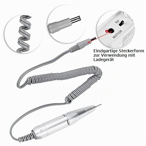 Nagelbohrer Handstück Ersatz 35000 U/min Nail Art Bohrer Handstück Nagelbohrmaschine Stift Elektrisc