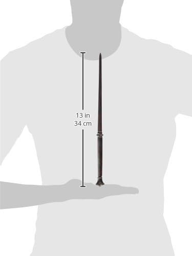 The Noble Collection - Fenrir Greyback Character Wand - 14in (35cm) Wizarding World Wand with Name T