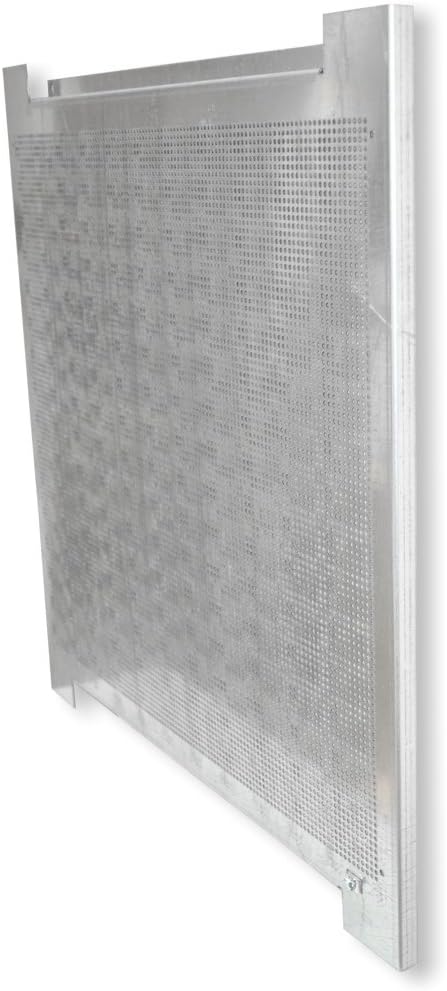 1, 5mm Lochblech-Montageplatte mit Erdungsanschluss 600x600x18mm