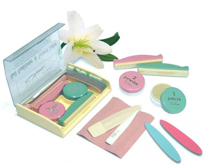 P-SHINE Japanisches Maniküre-Set, professionelle Nagelpflege, Nagelplatten-Reparaturbehandlung, Anle