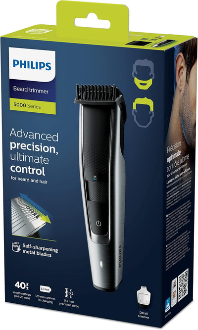 Philips Barttrimmer Serie 5000 mit Lift & Trim Pro-Technologie (Modell BT5522/15)