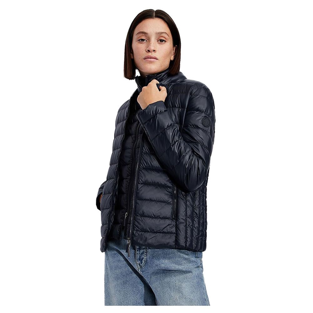 Armani Exchange Damen Down Vest M Blau, M Blau