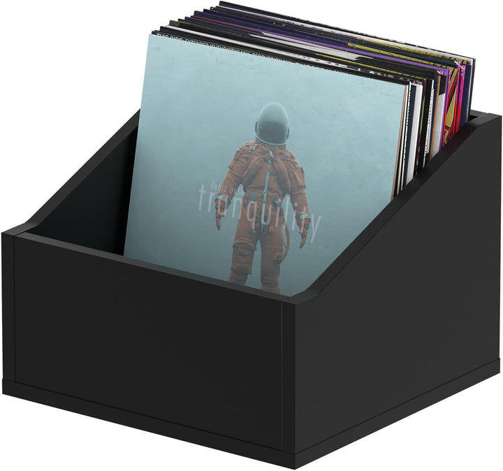 Glorious Record Box advanced black 110 - bis zu 110 Platten im 12''-Format, optisch abgestimmt, Lief