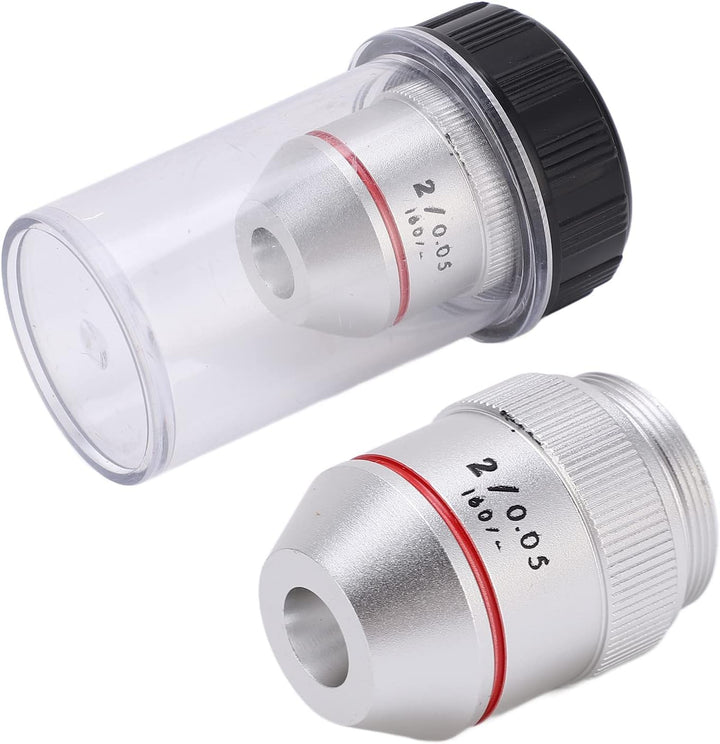 Entatial 2X Mikroskop-Objektiv, Low Power Komfortable Clear Imaging 195 Achromatische Objektive Allg