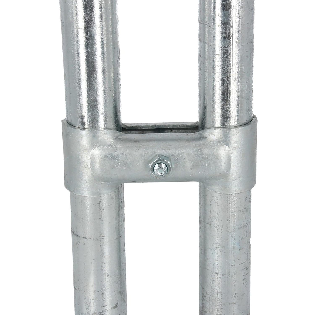 Doppelschelle, A 2" (Ø 60,3 mm) x B 1 1/2" (Ø 48,3 mm)