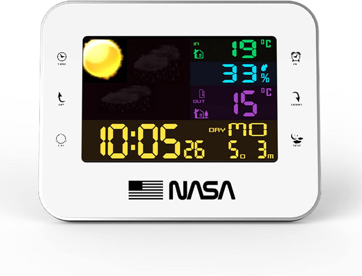 NASA - WS500 Wetterstation - 1 Aussensensor - Lieferung mit USB-Kabel