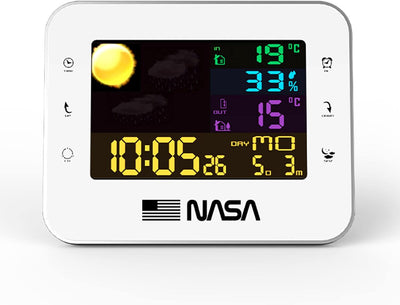 NASA - WS500 Wetterstation - 1 Aussensensor - Lieferung mit USB-Kabel