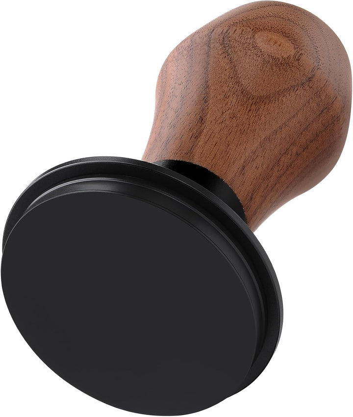 Normcore Espresso-Kaffee-Tamper V4, federbelasteter Tamper mit Titan-PVD-Beschichtung, flacher Boden
