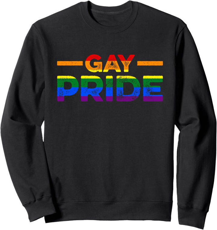 Gay Pride Schwul Lesbisch Regenbogen Homosexuell LGBTQ Pride Sweatshirt
