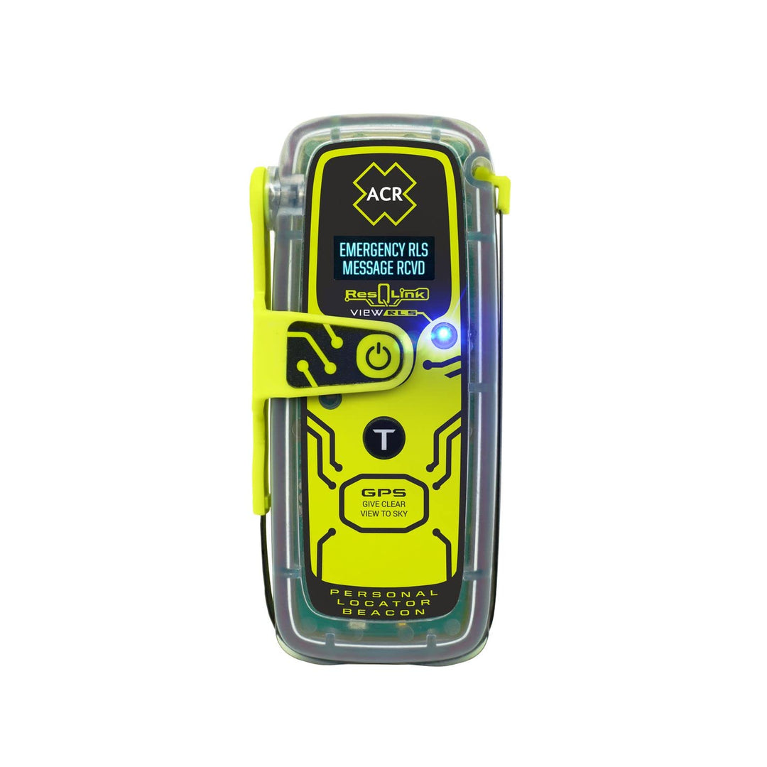 ACR ResQLink View RLS – SOS Personal Locator Beacon – Digitalanzeige, Rückkehr-Link-Service, globale