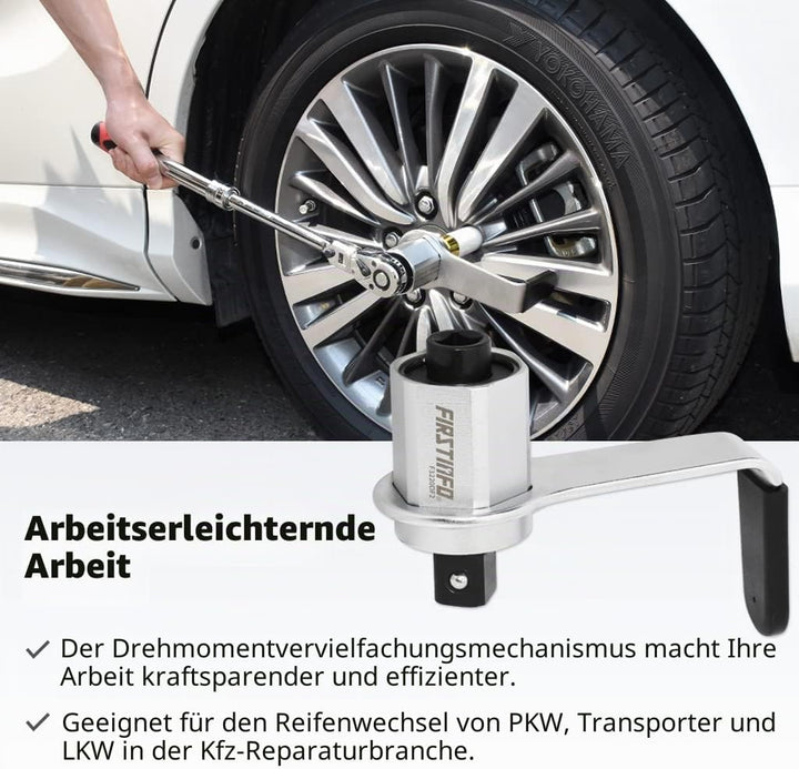 FIRSTINFO F3220DF2 | 1/2" | Drehmomentverstärker | Drehmomentvervielfältiger | 3.4:1, 1200 NM Output