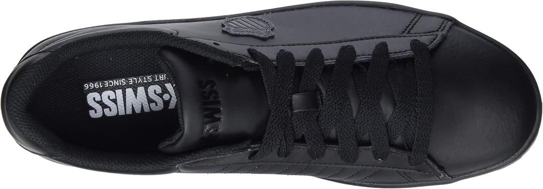 K-Swiss Herren Court Shield Sneaker 40 EU Black Black Shield 06599 057, 40 EU Black Black Shield 065