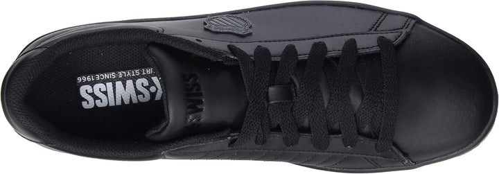 K-Swiss Herren Court Shield Sneaker 40 EU Black Black Shield 06599 057, 40 EU Black Black Shield 065