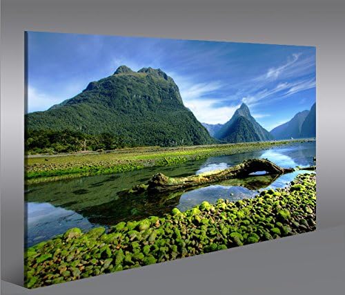 islandburner Bild Bilder auf Leinwand Neuseeland V3 1p XXL Poster Leinwandbild Wandbild Dekoartikel