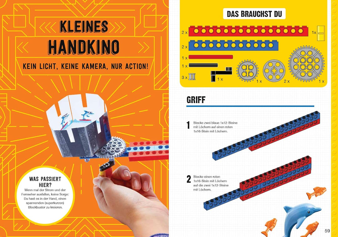 LEGO® Geniale Maschinen: Mit 11 Modellen: Enthält alle LEGO®-Steine, die du brauchst - mit 58 LEGO®