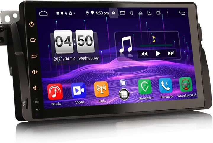 Erisin 8-Kern Android 10 Autoradio mit GPS Navigation für BMW E46 M3 325 3er 318 320 Rover 75 MG ZT