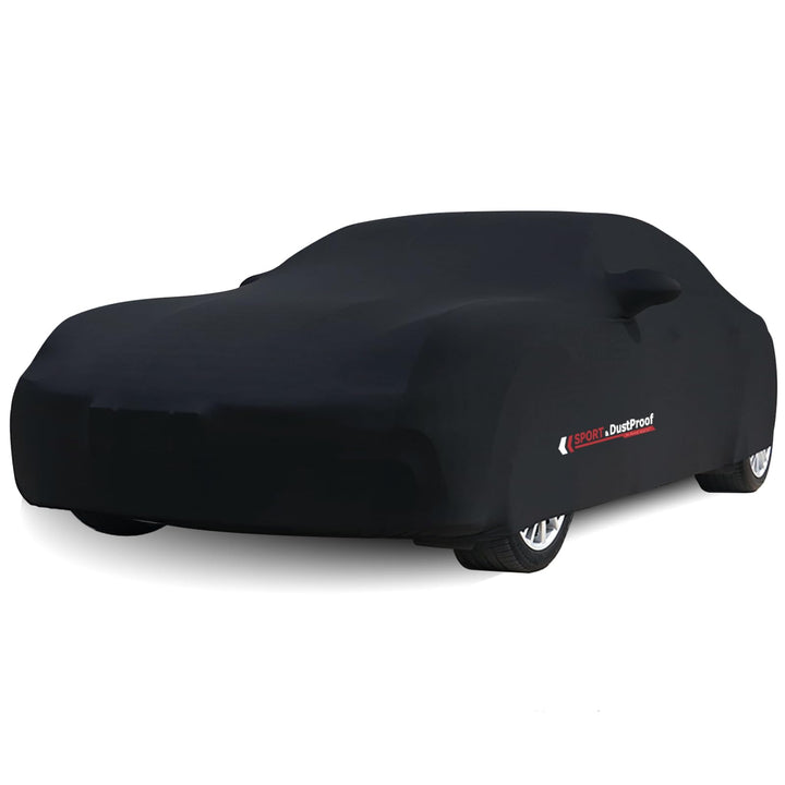 Premium Auto Abdeckplane Indoor Stretch Autoabdeckung, Weiches Innenfutter, Atmungsaktiv, Staubdicht