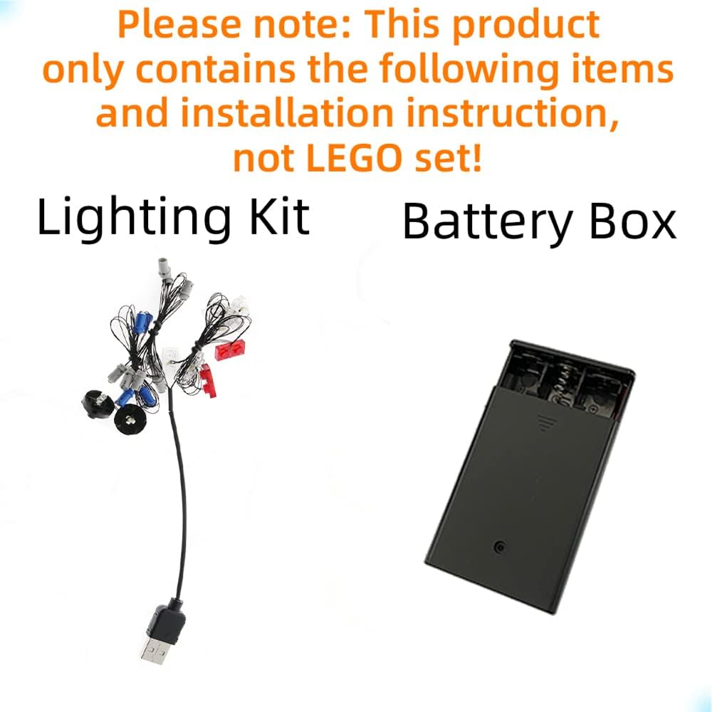 GEAMENT Licht-Set Kompatibel mit Lego 4x4 Allrad Xtreme-Geländewagen (4X4-treme Off-Roader) - Beleuc