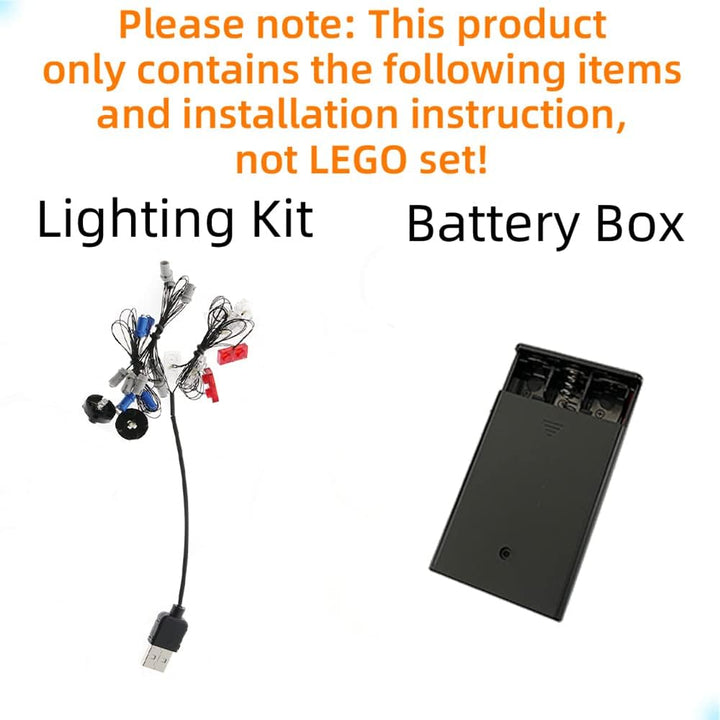 GEAMENT Licht-Set Kompatibel mit Lego 4x4 Allrad Xtreme-Geländewagen (4X4-treme Off-Roader) - Beleuc