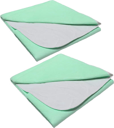 TODA 2er Set Matratzenauflage (75 x 90 cm), Inkontinenzauflage, wasserdicht, waschbar - Saugvlies, I