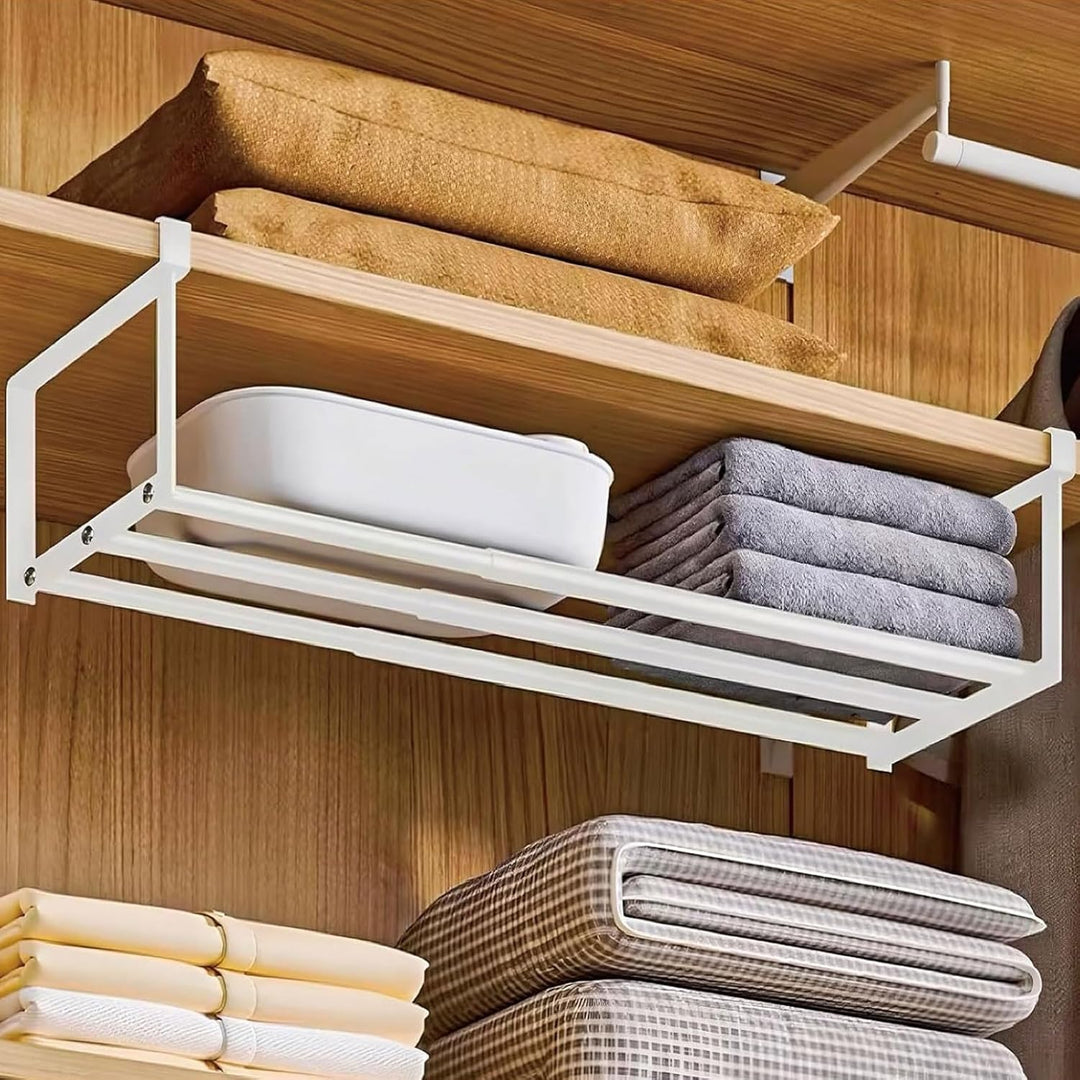 Hängendes Schuhregal Organizer Im Schrank, Erweiterbar Schrankregal, Verstellbarer 40-70cm, Schuhorg