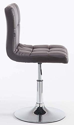 CLP 2er Set Lounger Palma V2 Mit Kunstlederbezug I 2 x Höhenverstellbarer Polsterstuhl Mit Rückenleh