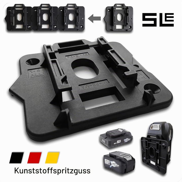 SLE 5x Akkuhalter für Ferrex/Activ Energy 20V / 40V Akku Wandhalterung Wand Halter Akkus AEB 20-2.0I