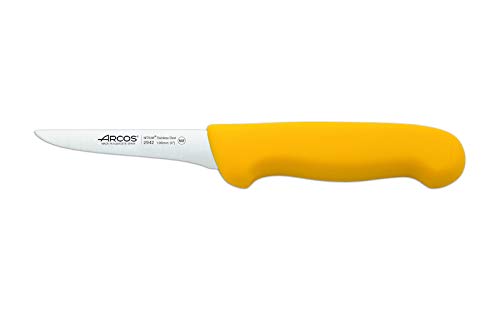 Arcos Serie 2900 - Box 6 Stück Ausbeinmesser - Klinge Nitrum Edelstahl 100 mm - HandGriff Polypropyl